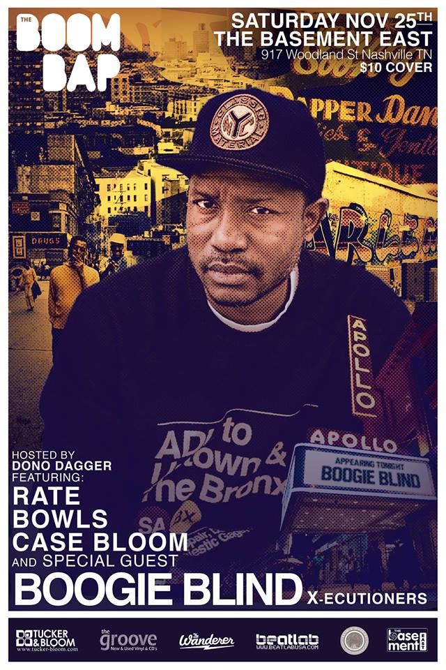 THE BOOM BAP featuring DJ BOOGIE BLIND