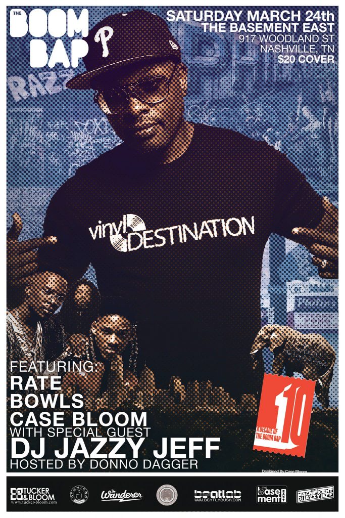 The BOOM BAP Nashville: Featuring DJ Jazzy Jeff