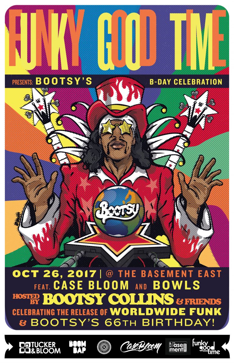 Funky Good Time Presents: Bootsy Collins’ ‘World Wide Funk Album Release Party