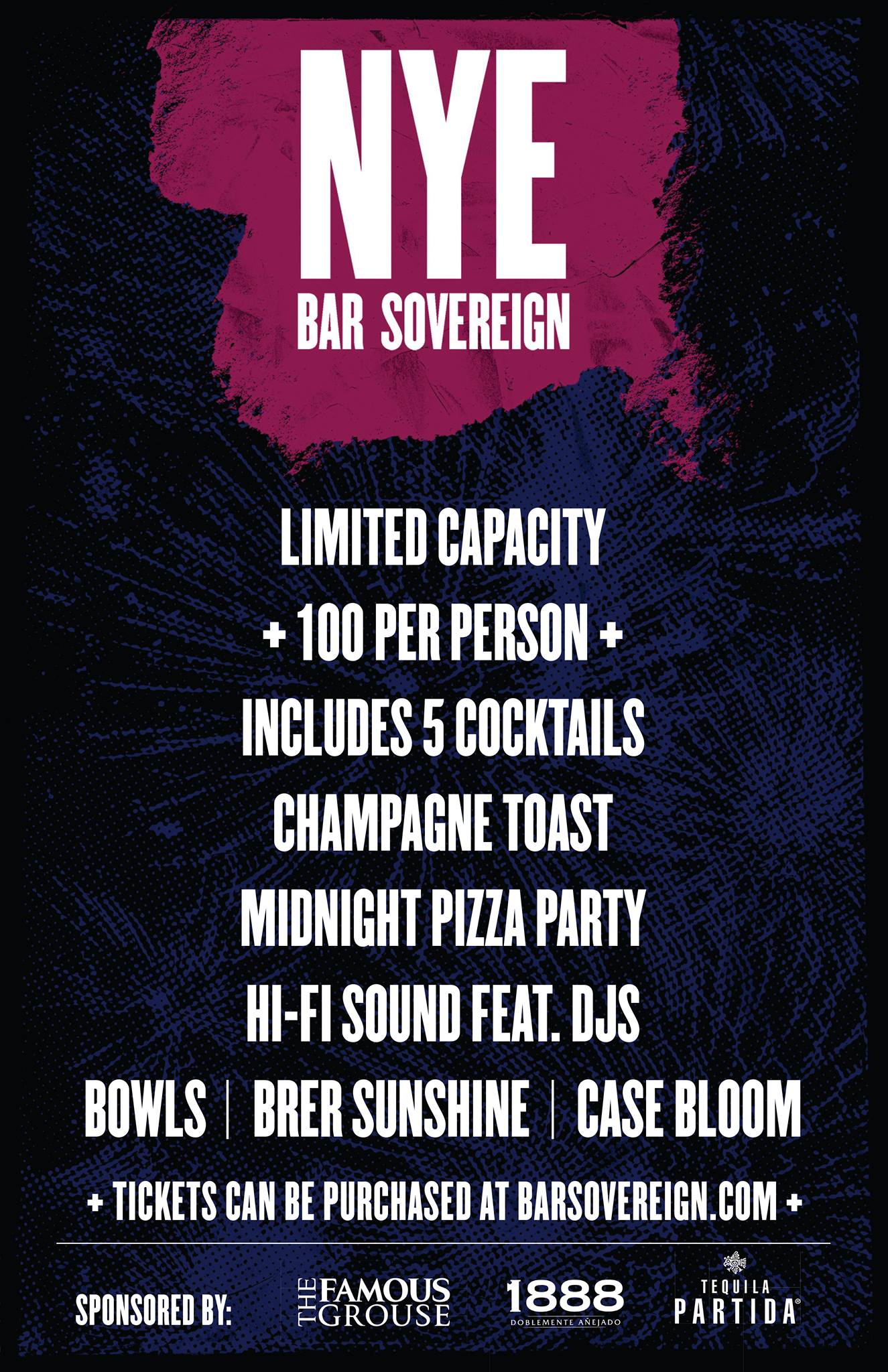 NYE at Bar Sovereign