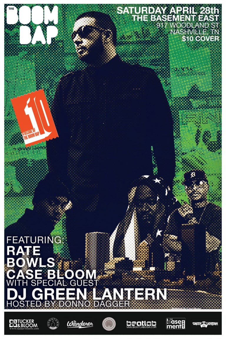 The BOOM BAP Nashville: Featuring DJ Green Lantern