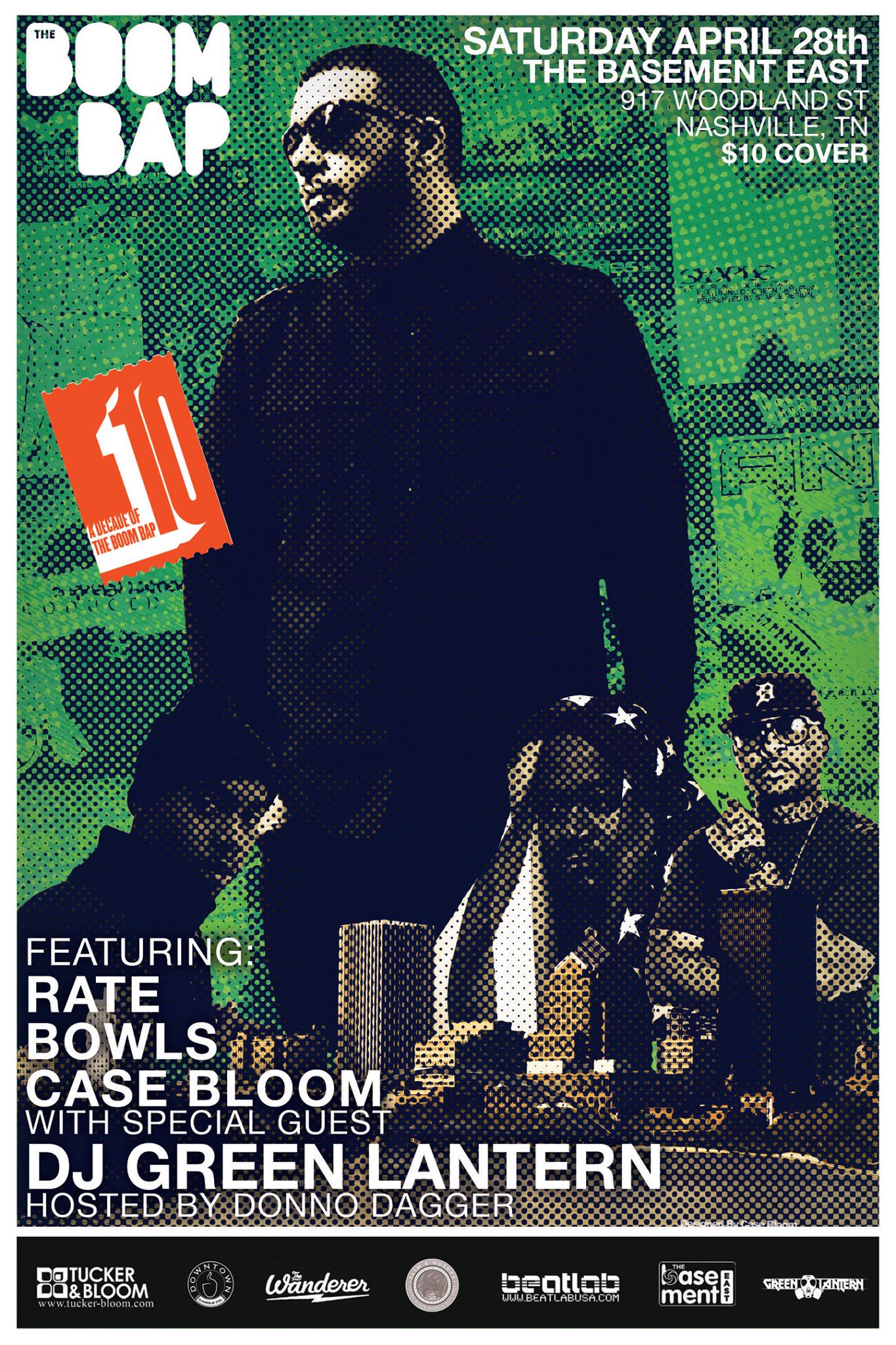 The BOOM BAP Nashville: Featuring DJ Green Lantern