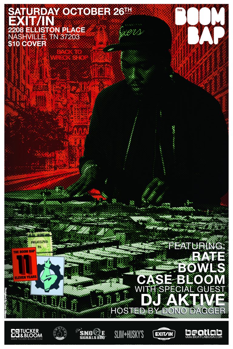 The BOOM BAP Nashville: Featuring DJ Aktive