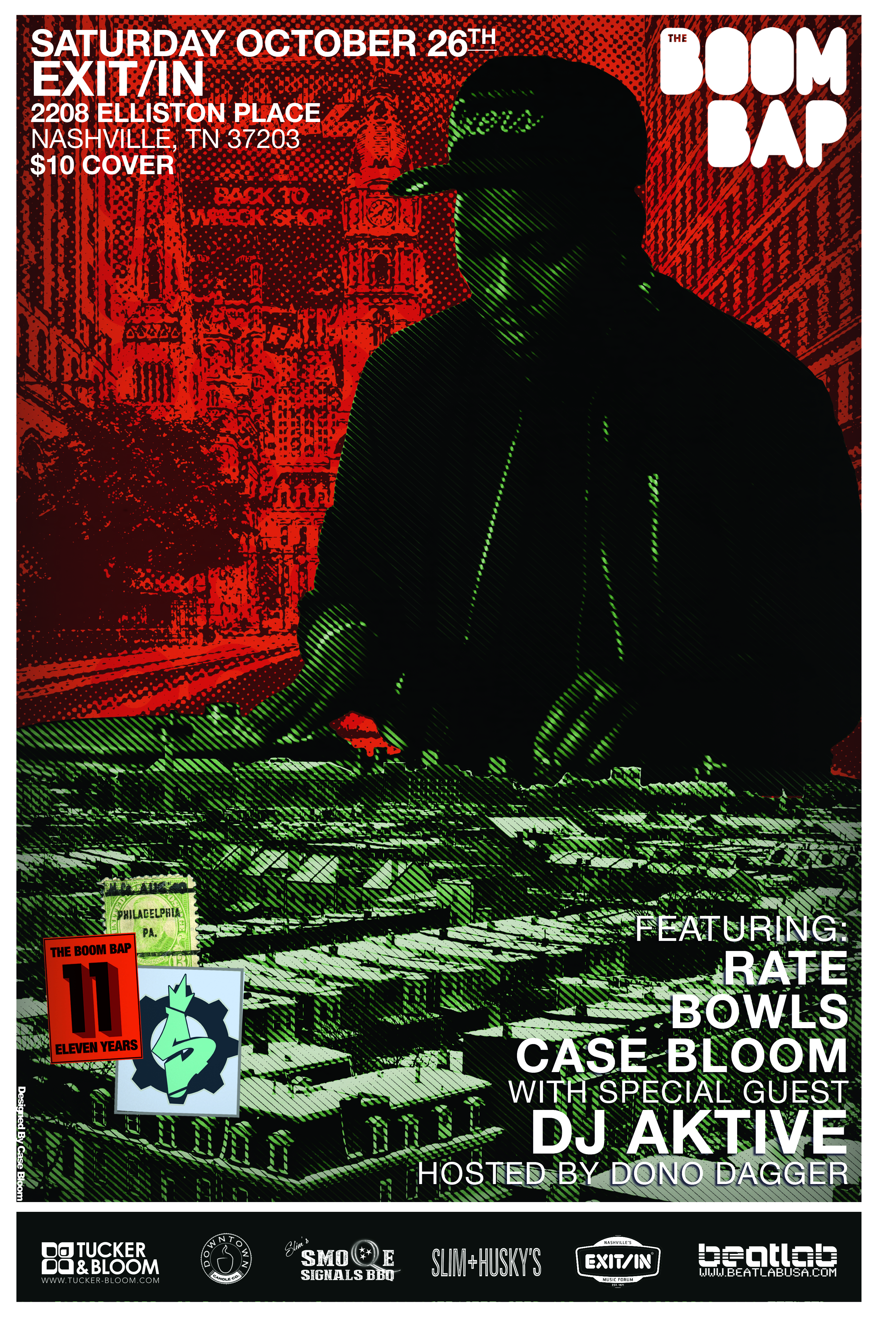 The BOOM BAP Nashville: Featuring DJ Aktive