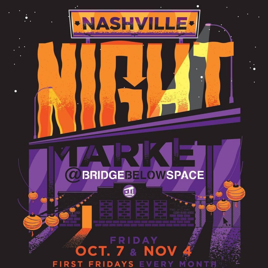 Nashville Night Market flyer