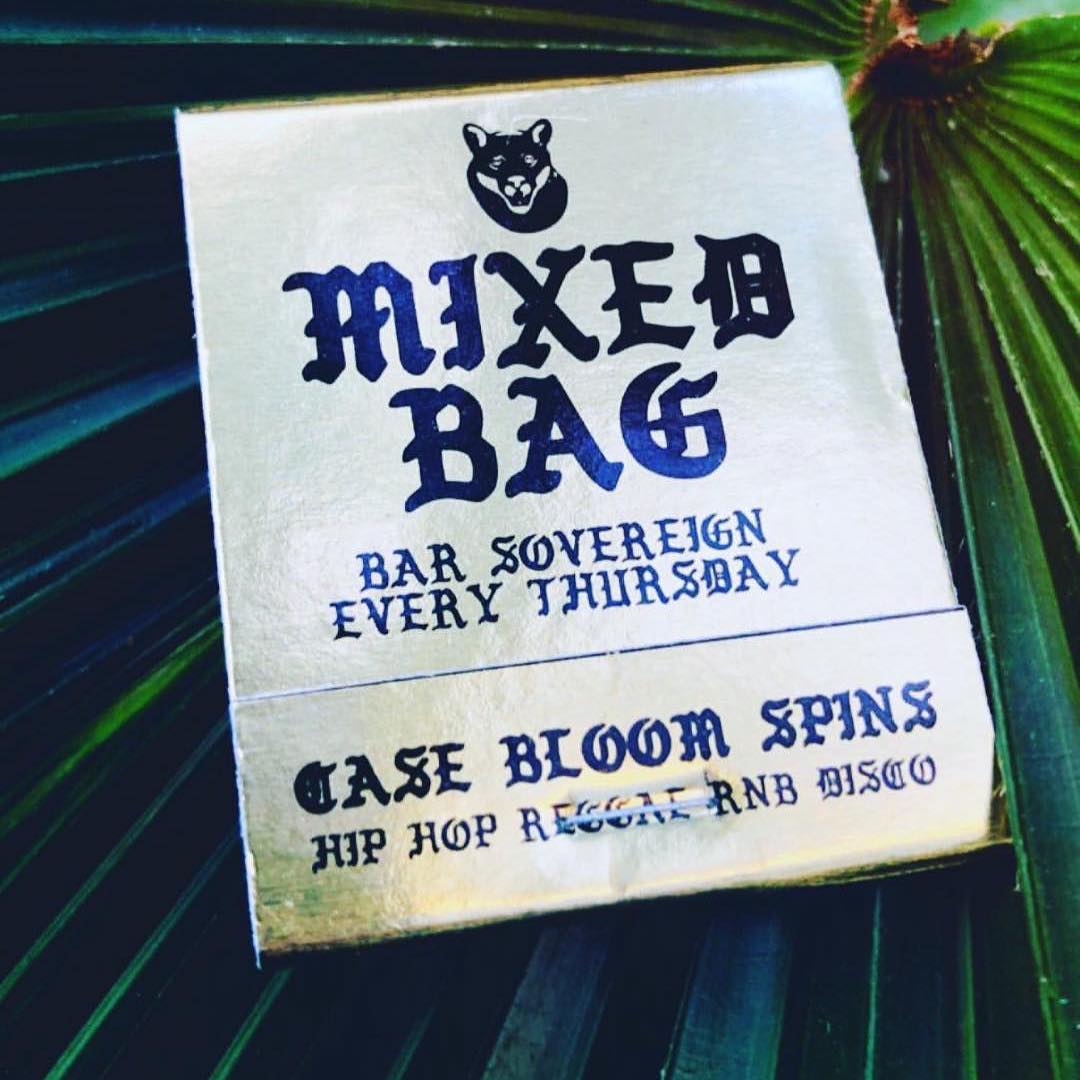 Mixed Bag matchbook — Bar Sovereign 03