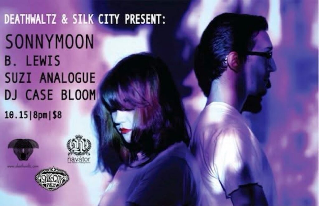 Deathwaltz and Silk City present Sonnymoon, B. Lewis, Suzi Analogue and DJ Case Bloom at Silk City, Philadelphia — 10.15, 8pm, admission.
